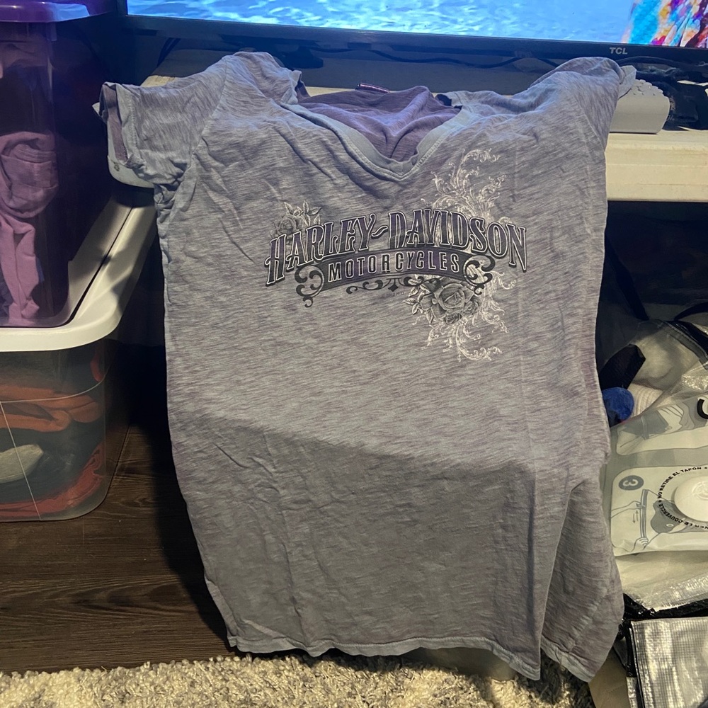 Harley-Davidson Lavender Tee - Picture 5 of 6